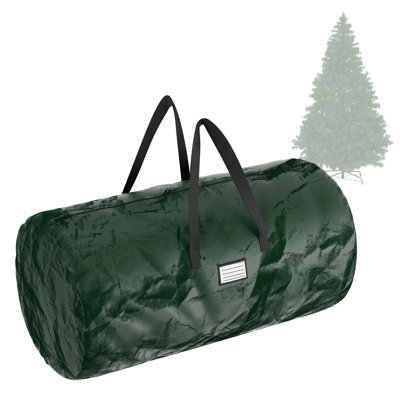 Sac de rangement pour sapin de Noël pour arbres artificiels de 12 pieds - Le sac de rangement protège les décorations des Fêtes