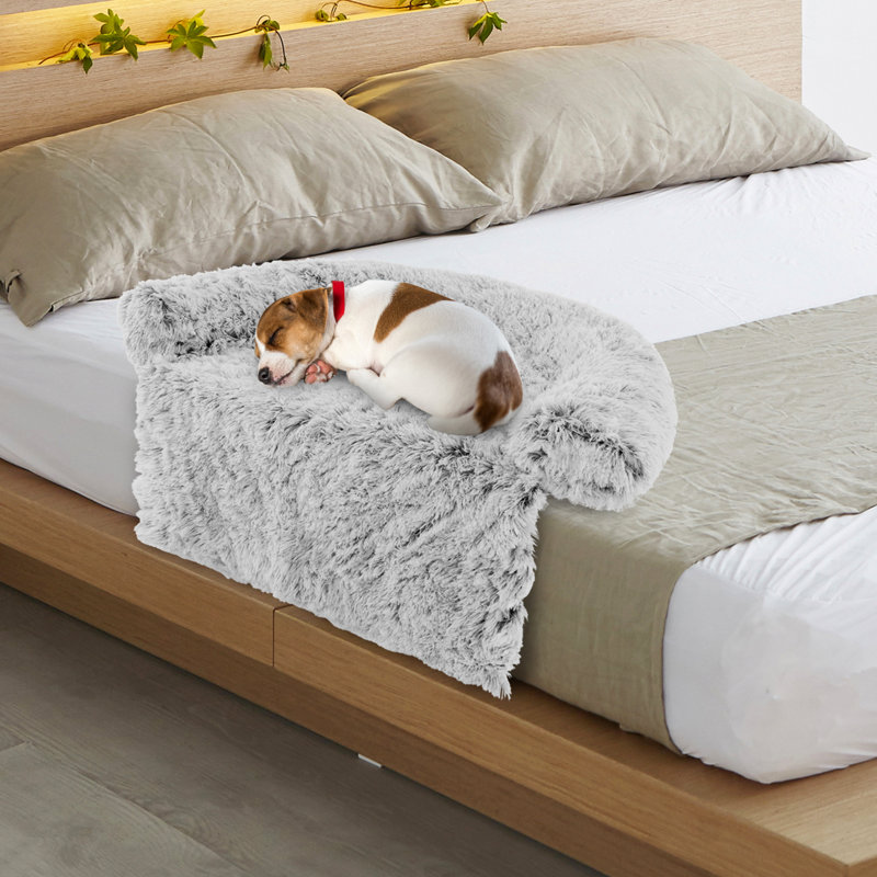 Arrigo Pet Bed, 16cm H x 101cm W x 89cm D, Grey