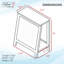 A-Frame Cat Bed-1023640143