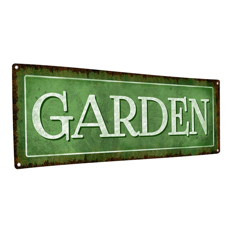 «Garden», impression sur métal