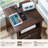 Rustic Brown Bedside Table