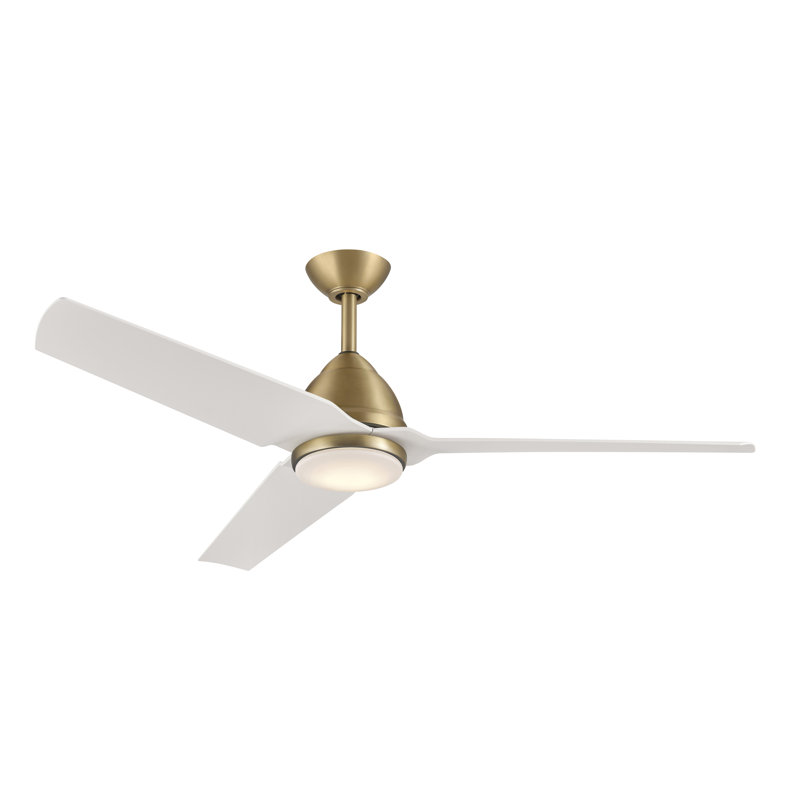 Ventilateur de plafond 54 po Java, Blanc