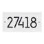 Plaque d'adresse moderne-753185583-753185552