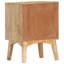 Commer 40cm W Solid Wood Bedside Table