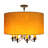 Abishanth 8 - Light Dimmable Drum Chandelier