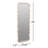 Metal Ball Framed Wall Mirror