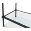 Hand Chased 60'' W Glass Console Table