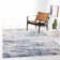 Mercurio Abstract Beige/Blue Area Rug