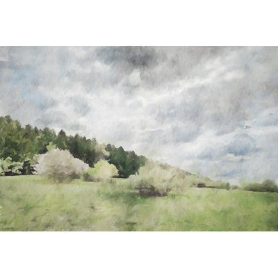 Trees In Bloom by Kim Curinga - Wrapped Canvas Print
