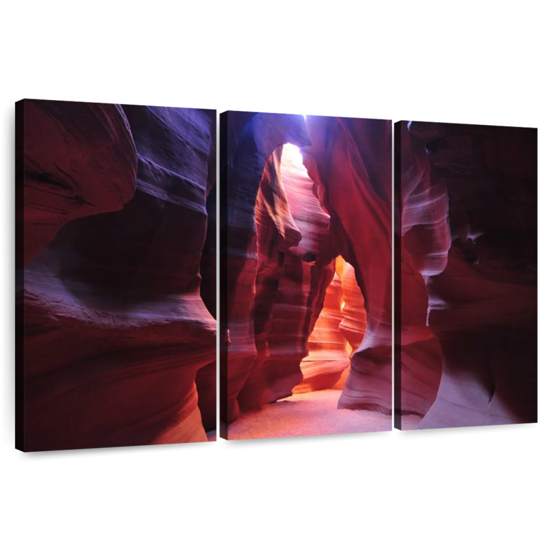 Rayons de soleil Alvord Antelope Canyon, H 20 po x l 33 po