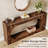 63-Inch Console Table,Narrow Sofa Table Behind Couch-949077878