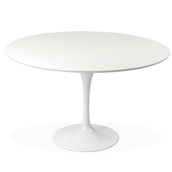 George Oliver Wolfson Round Metal Base Dining Table & Reviews | Wayfair