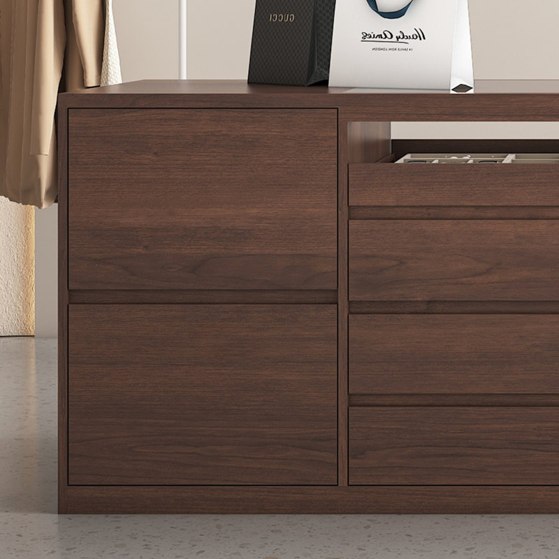 Vitrine moderne, H 35,43 po x l 70,86 po x P 23,62 po