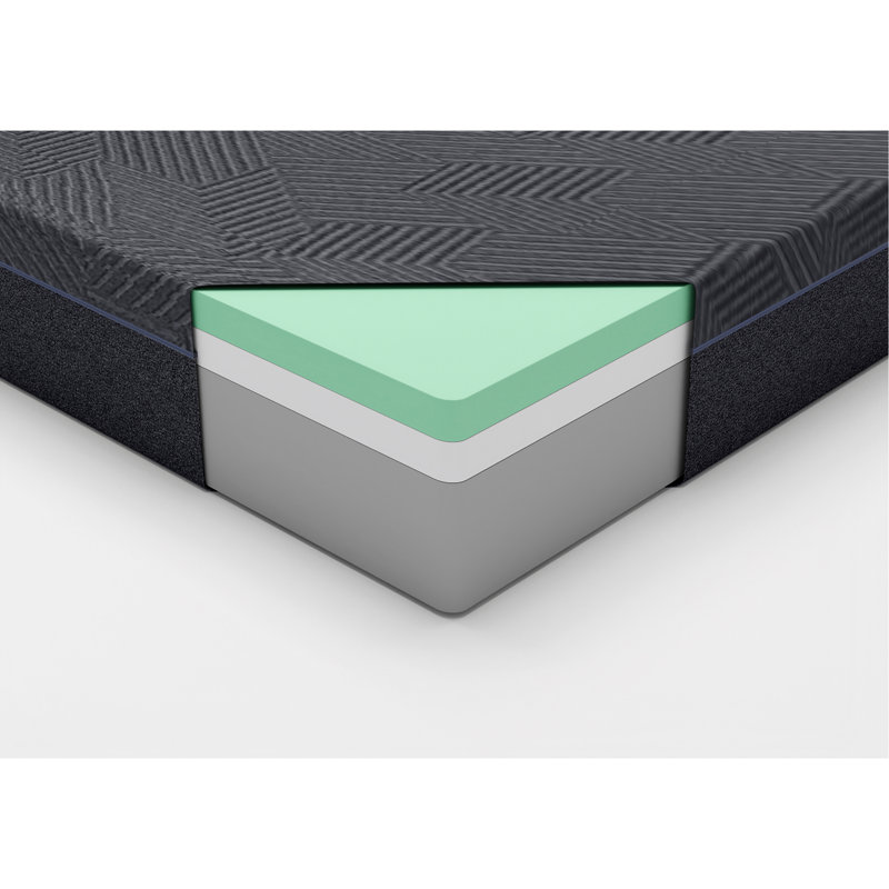 Matelas en mousse à mémoire de forme infusé de gel vert 11 pouces Eastern King, Très grand lit