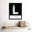 Luanda Angola City Map by Wee Blue Coo - Single Picture Frame Typography