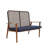 Harva 2 - Person Patio Conversation Set with Cushions-1712388243