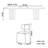 Modern Rectangular Sintered Stone Dining Table-102375786