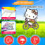 Ensemble de 8 panneaux décoratifs Hello Kitty avec des piquets pour Hello Kitty