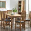 Henryson Slat Back Side Chair in Oak