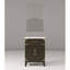 24 po De meuble-lavabo l 18 po x P 18 po avec plateau en acrylique et robinet en chêne brun, comptoir, miroir et robinet-811410450