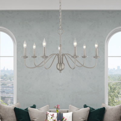 Lustre classique / traditionnel à 7 lumières de style bougie Seiling