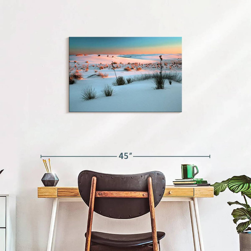 Dunes de sable d'Alvord, Nouveau-Mexique, H 20 po x l 30 po