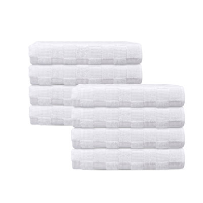 Taylorlynn 8 pcs Turkish Wash Towels Set