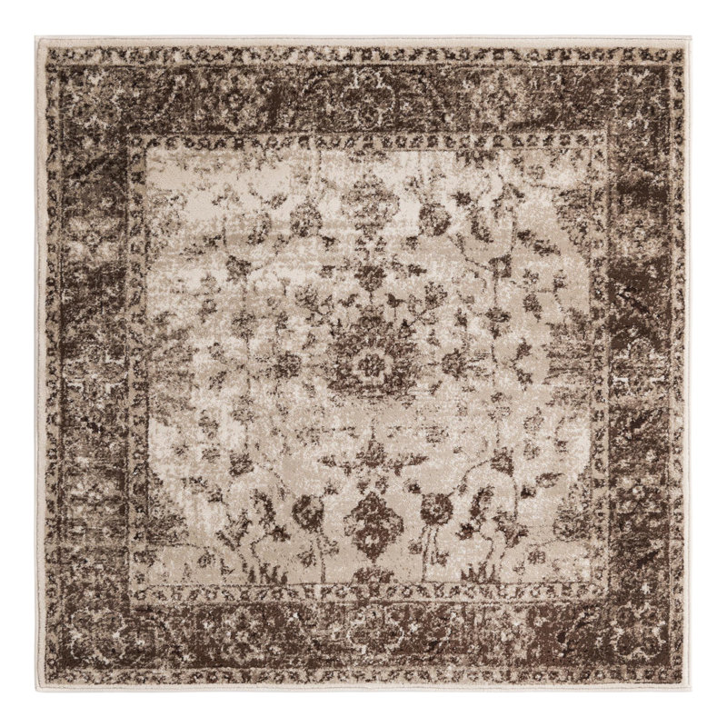 Anah Oriental Indoor Rug, Square 4'