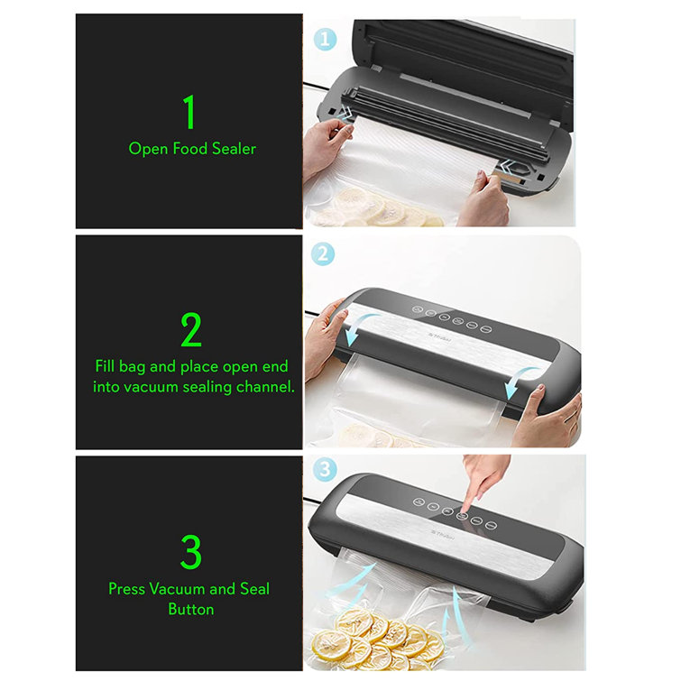 MegaChef Home Vacuum Sealer and Food Preserver with Extra Bags