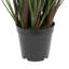 Herbe à feuillage artificiel en pot