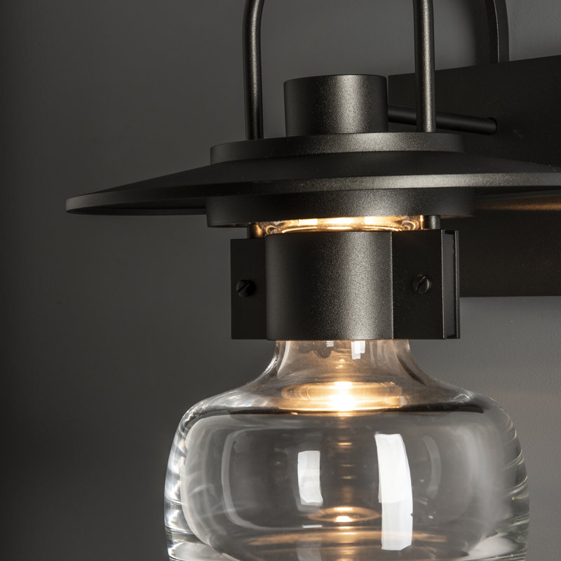 Mason Outdoor Wall Lantern, 15.9" H x 11.3" W x 12.2" D, Oil Rubbed Bronze