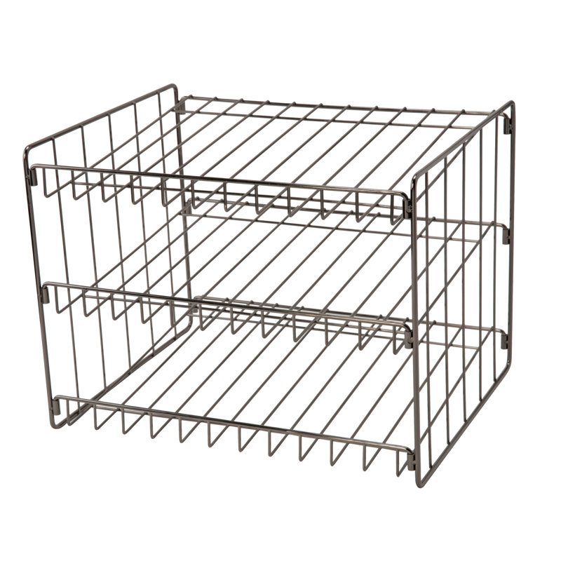 Steel Can Organizer, Onyx