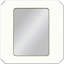 Miroir de décoration murale rectangulaire en métal-549120016