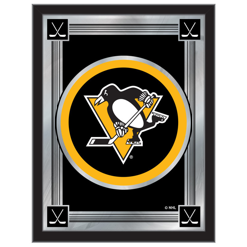 « logo mirror », impression encadrée NHL, Pittsburgh Penguins