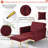 Siemon Velvet Accent Chair with Ottoman-954392193