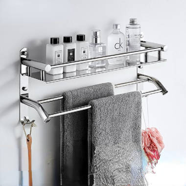 Hanging Stainless Steel Shower Caddy Everly Quinn