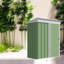 Bouzoun 5 ft. W x 3 ft. D Metal Pent Tool Shed