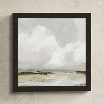 Soft Clouds - Picture Frame Painting Print