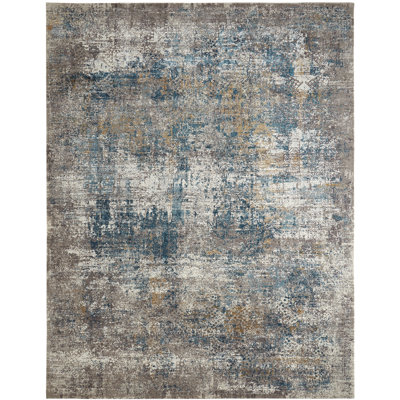 Area Rug in Gray
