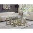 Dickerson 2 - Piece Glass Top Living Room Table Set
