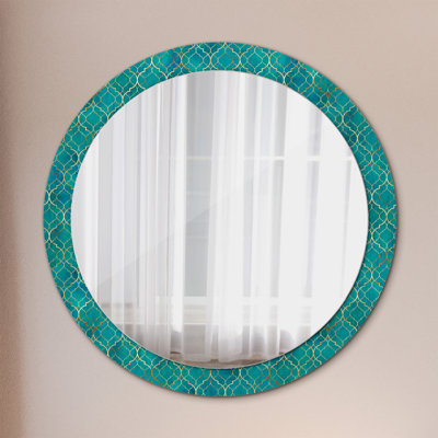 Huldar Glass Flat Wall Mirror