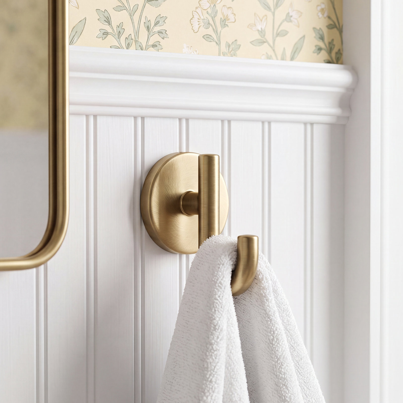 Trinsic Single Towel Hook, Brilliance Champagne Bronze