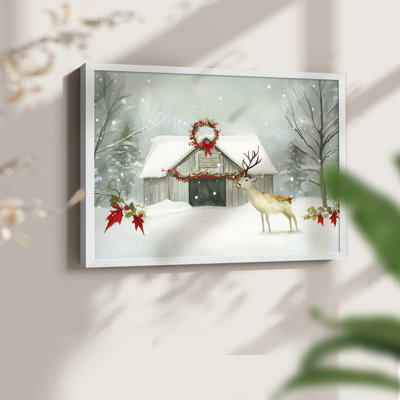 Chirstmas Art-CDLV - Reproduction encadrée - Restickable