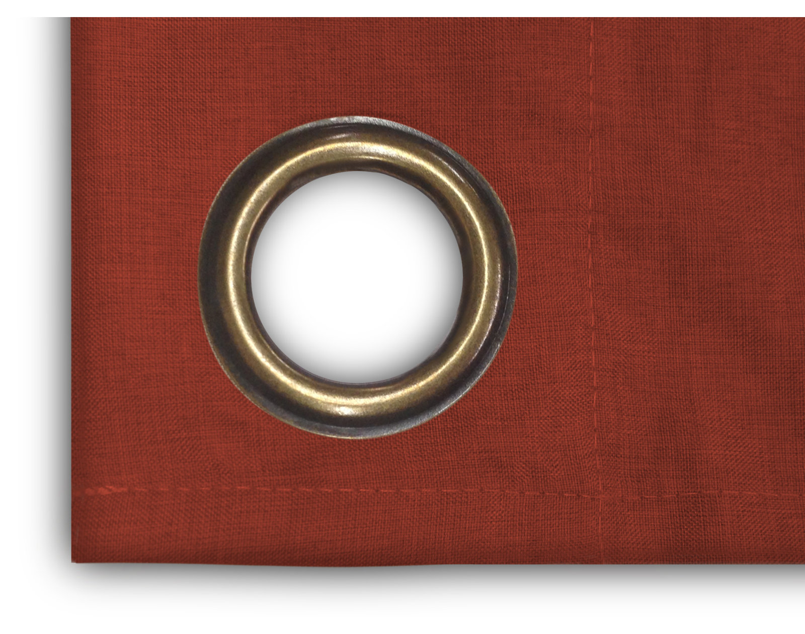 Lakeland Double-Wide Patio Curtain Panel, Pomegranate