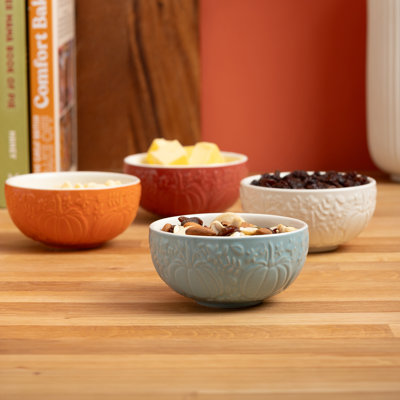 Pumpkin Mini Bowls-Set of 4