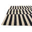 Tapis noir et blanc Newsom