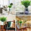 Plantes artificielles artificielles en plastique