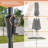 11x7Ft Double-Sided Patio Umbrella with Large Canopy-437294034