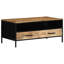 Solid Wood Coffee Table with Storage