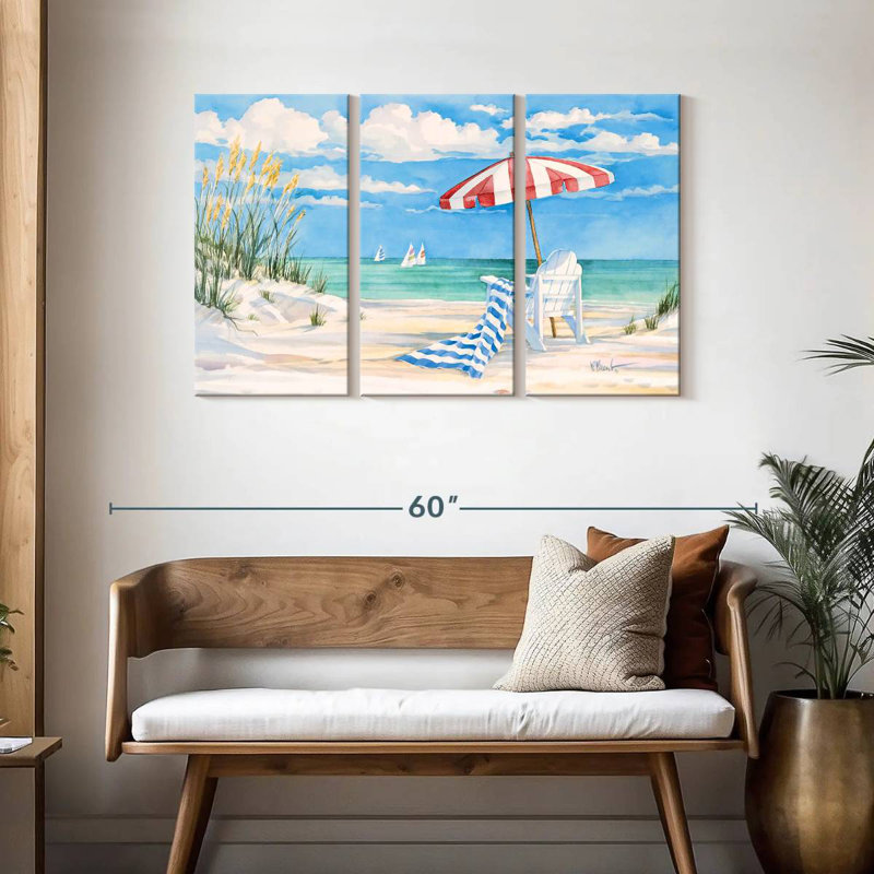 Gillard Beaches de Floride, H 28 po x l 45 po